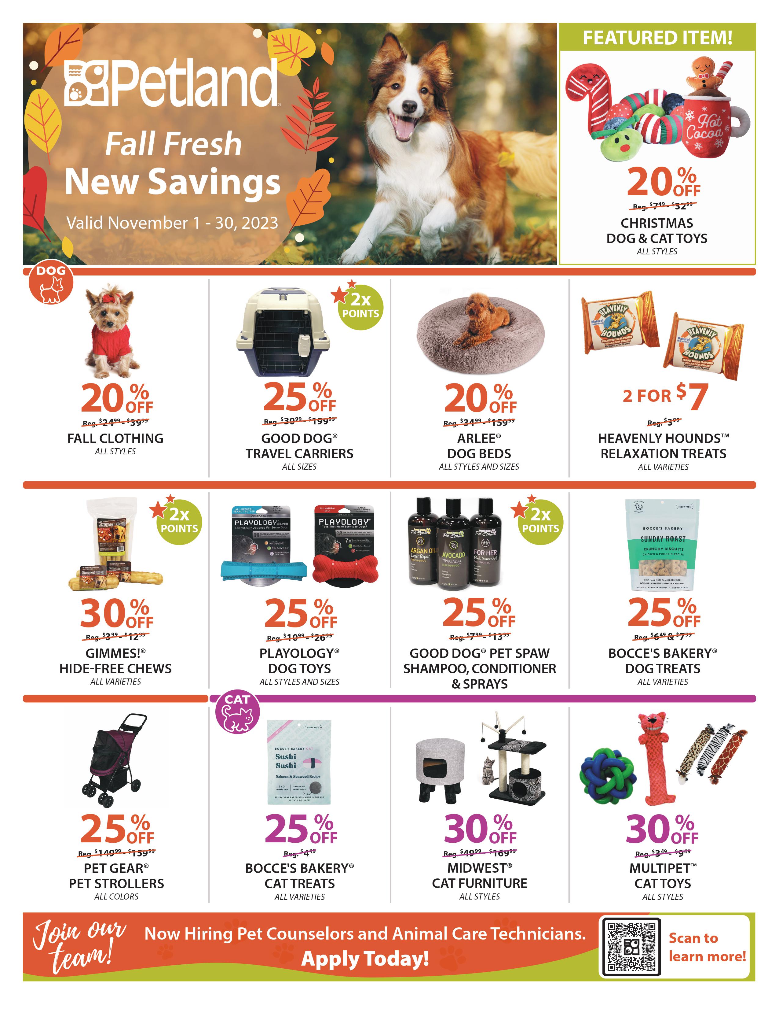 Special Savings on Pets, Supplies &amp; Food – Petland Dayton, Ohio